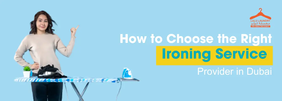 Ironing service dubai